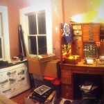 fly tying room