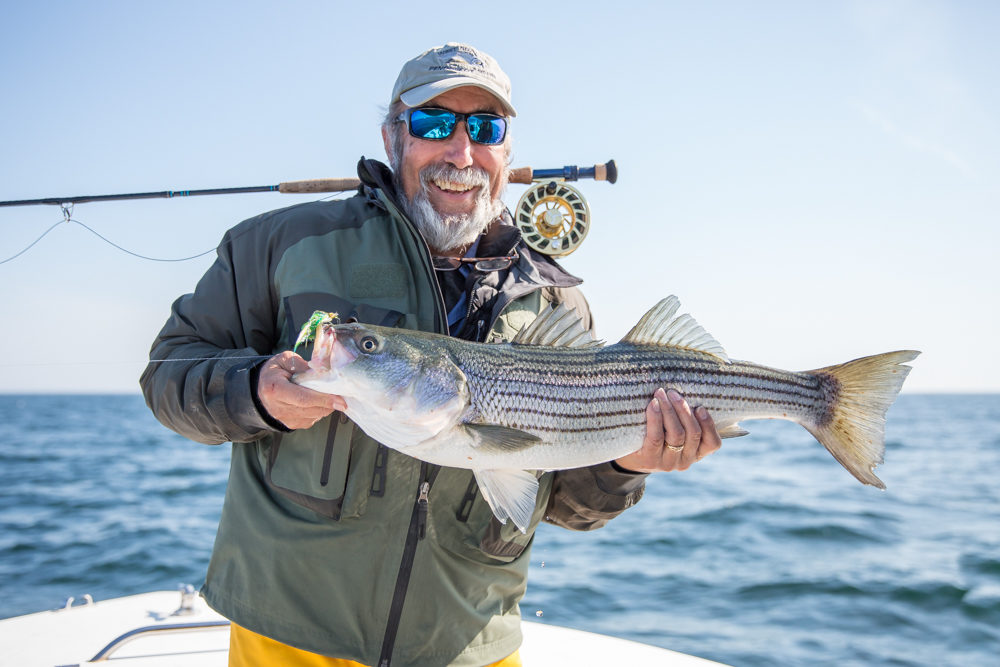 Cape Cod Striped Bass Fishing on the Fly